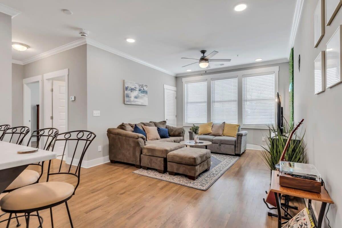 Modern Nations Condo - Walkable - 5 Mi Downtown Нашвілл Екстер'єр фото